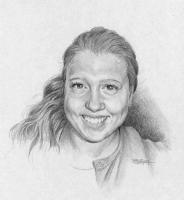Jennifer - Graphite Drawings - By Pat Graham, Realism Drawing Artist