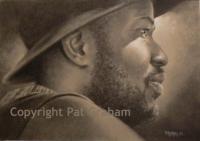 The Decision - Charcoal Drawings - By Pat Graham, Realism Drawing Artist