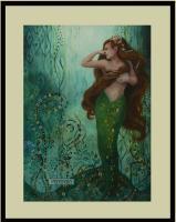 Mermaid - Acrylics Paintings - By Pat Graham, Impressionistic Painting Artist