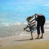Sandy Shoes - Acrylics Paintings - By Bryan Hible, Realism Painting Artist