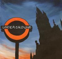 Down The Tube - Acrylics Paintings - By Trudie Munn, Abstract Painting Artist