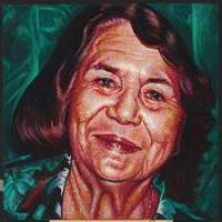 Family Members - Dolores Huerta - Oil On Canvas