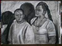 Picture 063 - Charcoal Art Drawings - By Ruby Chacon, Charcoal Art Drawing Artist