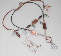 Faith By Cats Eye Gems - Sterling And Fine Silver Jewelry - By Melanie Herridge, Hand Forged Sterling  Copper Jewelry Artist