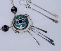 Kaleidoscope By Cats Eye Gems - Natural Gem Stones Jewelry - By Melanie Herridge, Hand Forged Sterling Silver Jewelry Artist