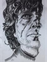Lannister - Pencil  Paper Drawings - By Steph Deskins, Traditional Drawing Artist