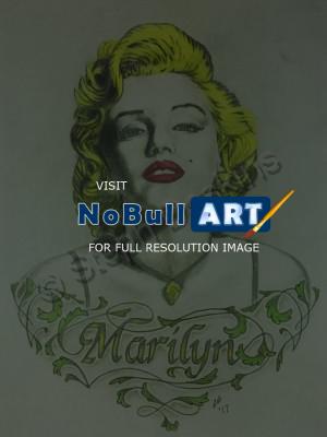 Tv  Movies - Marilyn - Pencil  Paper