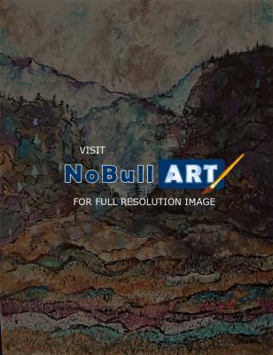 Abstract - Montana - Acrylic On Canvas