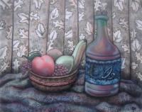 Same Old - Oil On Poster Board Paintings - By Nathan Poston, Stillife Painting Artist