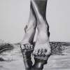 Cast Away - Graphite Pencil Drawings - By David Budd, Realism Drawing Artist