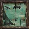 Artistic Woodtransfer Jolie - Acrylic Mixed Media - By Paulo Martin, Pop Art Mixed Media Artist
