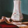 White Vase - Oil On Canvas Paintings - By Teresa Ramsey, Realism Painting Artist