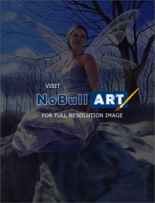 Illustration - Snow Fairy - Acrylic