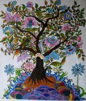 Figurative - Tree Of Life - Acrylic On Canvas