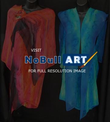 Clothing - Capes - Silk Painting
