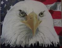 Eagle - Acrylic Paintings - By Cole Soucie, Realism Painting Artist