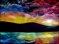 Water Colors - Acrylic Paintings - By Karen Zima, Surealism Painting Artist
