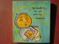 The Truth Is - The Truth Is 15 - Watercolor On Plywood