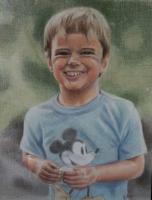 Mischief - Colored Pencil Drawings - By Joanna Gates, Realism Drawing Artist