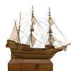 Model Of The Golden Haind - Medium Woodwork - By Louis Nanette, Hand Crafted Model Ships Woodwork Artist
