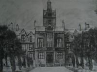 Buildings - North Wales Hospital - Charcoal