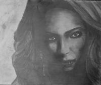 Portrait - Miss Knowles - Pencil
