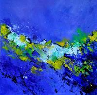 Abstract 5531103 - Oil On Canvas Paintings - By Pol Ledent, Abstract Painting Artist