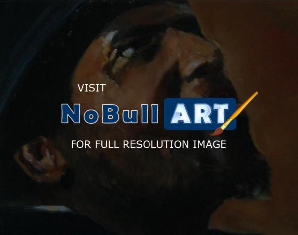 Jazz Music - T Monk - Oil On Canvas