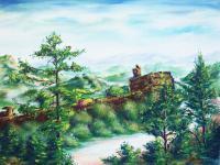 Near Garden Of The Gods Colorado - Acrylic Paintings - By Charles Griffith, Naturalistic Painting Artist