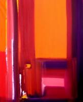 Everybody Leave If They Get The Chance - Oil On Canvas Paintings - By Foulon Valerie, Semi Abstract Painting Artist