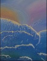 Divine Inspiration - Mixed Media Paintings - By Wendy Lucas, Abstract Painting Artist