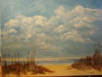 Beach Path - Acrylic  On  Canvas Paintings - By Sandy Kline, Sandys Gentle Touch Painting Artist