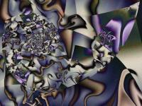 Escher Spiral - Multilayer Fractals Digital - By Anne Marie Tobias, Pure Abstract Digital Artist