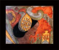Lornita - Mixed Media On Wood Paintings - By Renee Hanson, Abstract Painting Artist