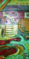Collective Creativity - Mixed Media On Wood Paintings - By Renee Hanson, Abstract Painting Artist