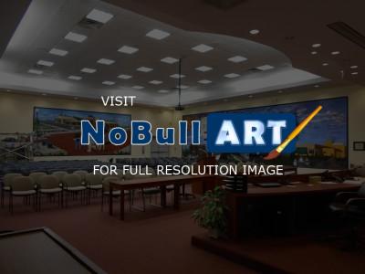 Murals And Paintings - Court Mural View - Acrylic