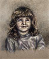 Portraits - Janelle 1 - Oil Pastel