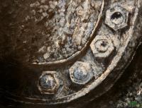 Hammered Bolts - Acrylics Paintings - By Voye Daniel, Realism Painting Artist