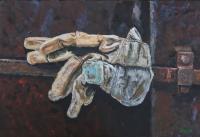 Gloves - Acrylics Paintings - By Voye Daniel, Realism Painting Artist