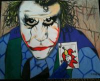 The Joker - My Get Out Of Jail Free Card - Colored Pencil