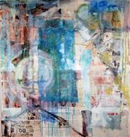 Untitled - Collagepaintwtrcolor Mixed Media - By Daniel Litchauer, Abstractexspresionist Mixed Media Artist