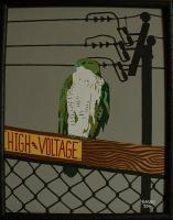 High Voltage - Acrylic Paintings - By John Saude, Bold Painting Artist
