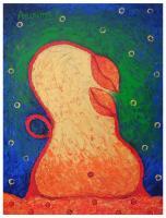 Utapatti II - Acrylic On Canvas Paintings - By Arunima Kapoor, Symbolic Expressionism Painting Artist