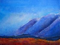 Landscape II - Watercolour On Fabriano Sheet Paintings - By Arunima Kapoor, Impressionism Painting Artist
