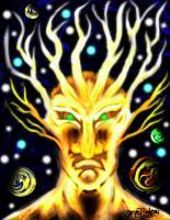 Digital Artwork - The Tree Spirit - Digital Image