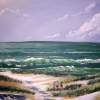 Long Beach - Acrylic Paintings - By John Wise, Impressionistic Painting Artist