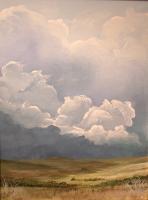 The Coming Tempest - Acrylic Paintings - By John Wise, Western Scenes Painting Artist