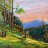Who Dat - Acrylic Paintings - By John Wise, Western Scenes Painting Artist