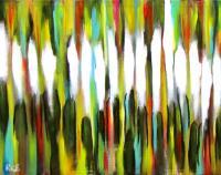 Faceless Whites - Acrylic Paintings - By Matthew J Rice, Abstract Painting Artist