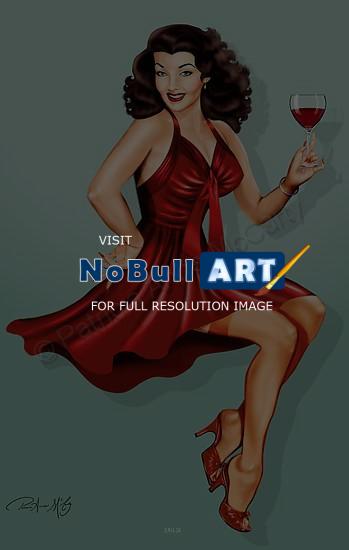 Client Order - Red Wine - Digital Airbrush